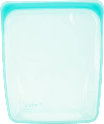 Stasher Silicone Food Storage Bags - Leakproof, Dishwasher Safe, Versatile Use - 104oz & 64oz