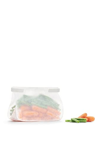 W&P Roll Tight Food Storage Bags - Airtight, BPA-Free, Freezer Safe, Set of 3 Sizes