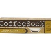 CoffeeSock Reusable Coffee Filters - Organic Cotton, Better Flavor, Durable 1-Year Set (2)