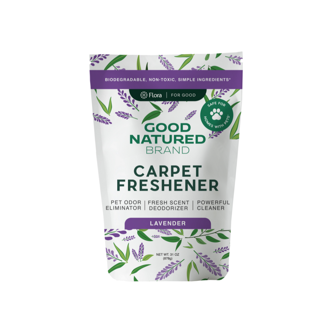 Good Natured Brand - Carpet Freshener & Deodorizer Powder | Lavender - 31 fl oz