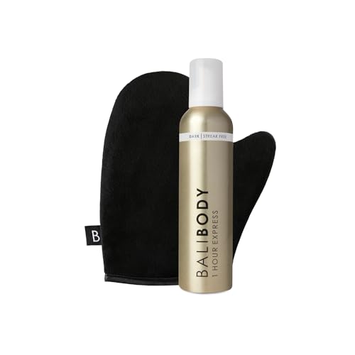 Bali Body Dark Self Tanner - Quick Drying, Streak-Free, Vegan, Cruelty-Free - 1 Hour Express