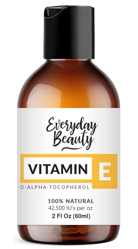 Pure Vitamin E Oil - Anti-Aging, Skin & Hair Health, Natural Wheat Germ - 2oz, 100% Pure