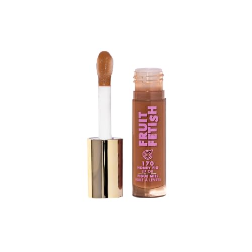 Milani Lip Oil - Hydrating Gloss with Fruit Extracts & Vitamin E, Honey Fig Flavor - 0.13oz