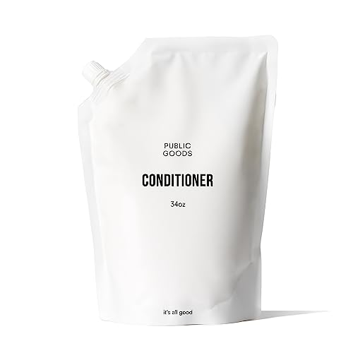 Public Goods Conditioner - Hydrates & Protects Dry Hair, Organic Oils, Vegan - 34 Fl Oz