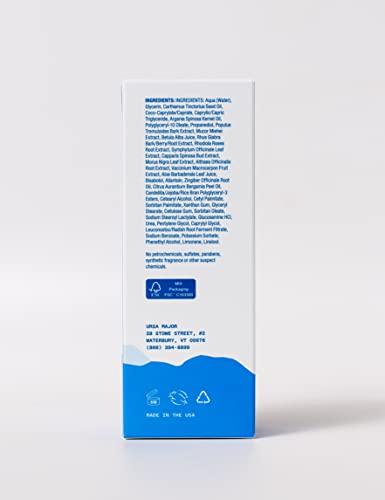 Ursa Major Milky Cleanser - Hydrating, Gentle Exfoliation for Sensitive Skin - 3.7oz