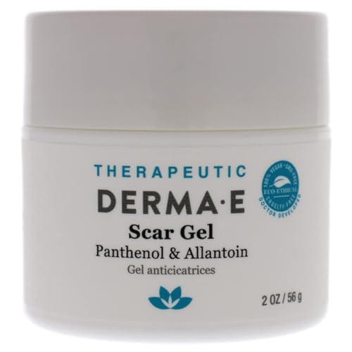 Derma-E Scar Gel - Reduces Scar Appearance, Moisturizes & Softens Skin - 2 oz