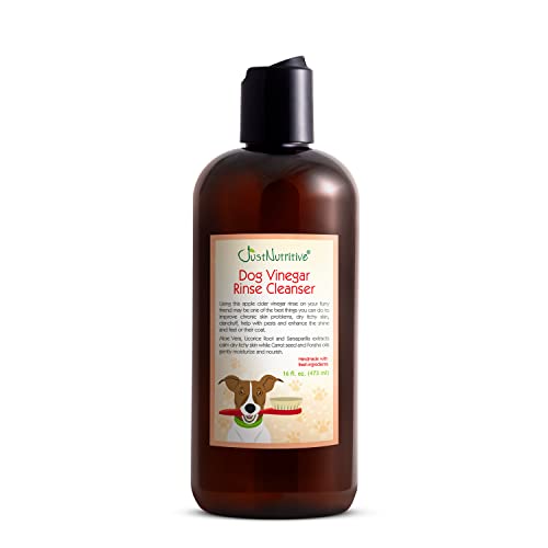 Just Nutritive Dog Shampoo - Soothes Itchy Skin, Natural Ingredients, 16 fl oz