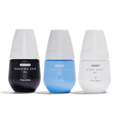 Bushbalm Body Oil Bundle - Nourish Skin, Reduce Dark Spots & Prevent Ingrown Hairs - 30ml Each