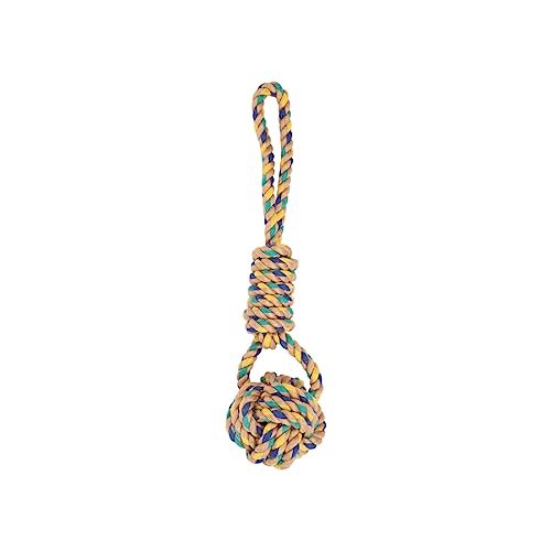 Only Natural Pet Hemp Dog Toy - Promotes Oral Health, Durable Design & Engaging Play - 3" x 15"