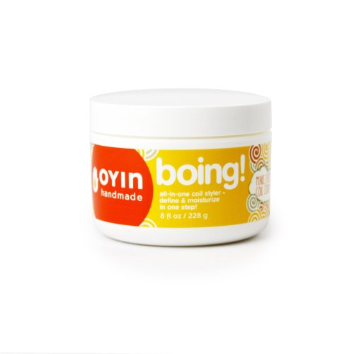 Oyin Handmade Hair Gel - Defines & Moisturizes Curls, pH Balanced with Shea & Coconut - 8 oz