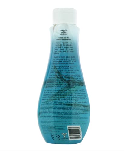 Juice Organics Coconut Conditioner - Repairs & Nourishes, Paraben-Free - 10 fl oz