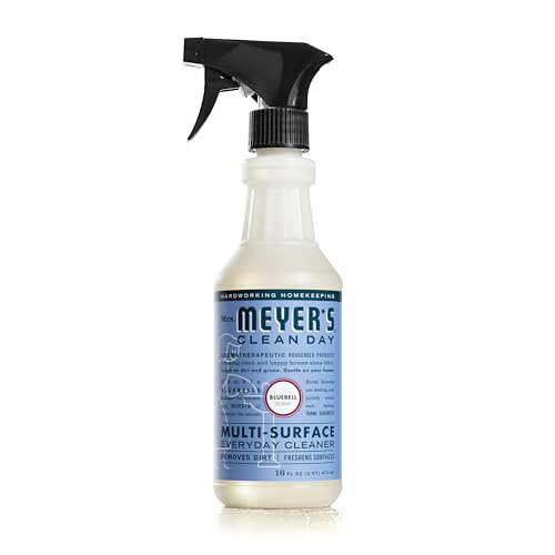 Mrs. Meyer's Multi-Surface Cleaner - Fresh Bluebell Fragrance, Cruelty-Free - 16 fl. oz