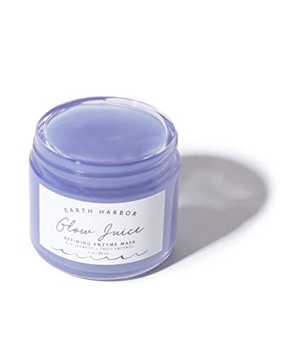 Earth Harbor GLOW JUICE Face Mask - Brightens & Refines, Natural Ingredients - 2 oz