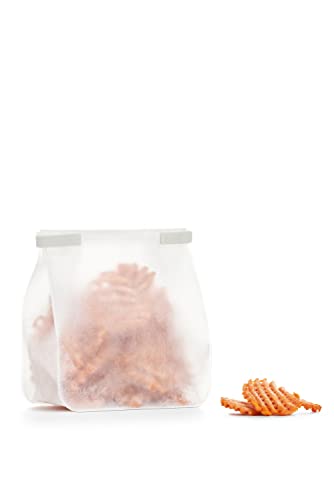 W&P Roll Tight Food Storage Bags - Airtight, BPA-Free, Freezer Safe, Set of 3 Sizes