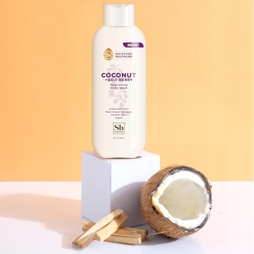 Soapbox Body Wash - Moisturizing Coconut & Goji Berry, Vegan Duo Pack - 20oz Each
