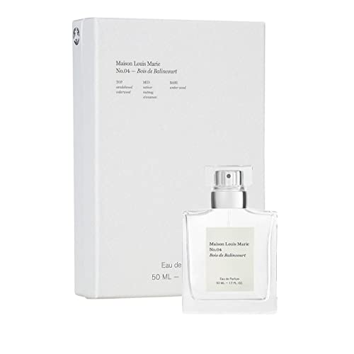 Maison Louis Marie Perfume - Sandalwood & Cedarwood Fragrance, Vegan & Non-Toxic - 1.7 fl oz