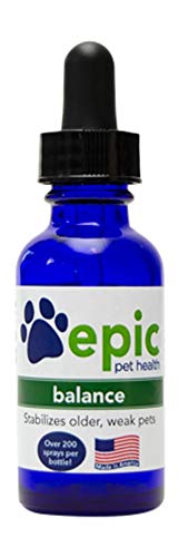 Balance Pet Supplement - Natural Electrolyte for Older Pets, Odorless, 1oz Dropper