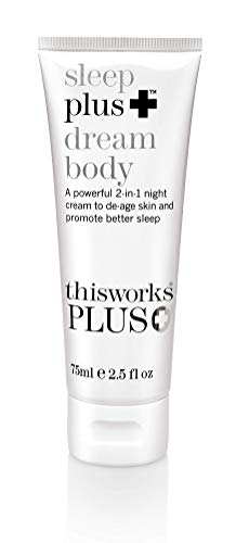 This Works Sleep Plus Dream Body Cream - Anti-Aging Moisturizer with Retinol, 75ml