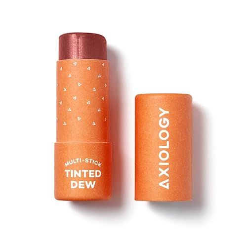 Axiology Multi-Purpose Makeup Stick - Hydrating Blush for Eyes, Lips & Cheeks, Vegan - 0.15oz
