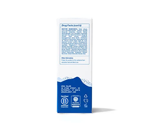 Ursa Major Force Field SPF 30 - Mineral-Based UVA/UVB Protection, Vegan & Cruelty-Free - 1.7oz