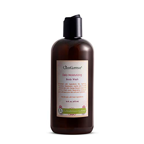 Just Nutritive Body Wash - Hydrating, Gentle Cleanser with Natural Oils, 16oz