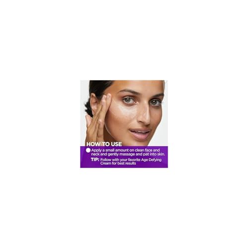 Andalou Naturals Face Serum - Supports Firmness & Youthful Skin, Non-GMO Ingredients - 1.1 Fl Oz