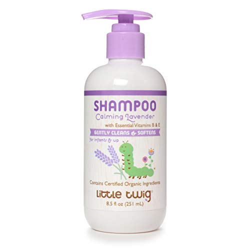 Little Twig Baby Shampoo & Body Wash - Calming Lavender Formula, Organic & Vegan - 8.5 fl oz