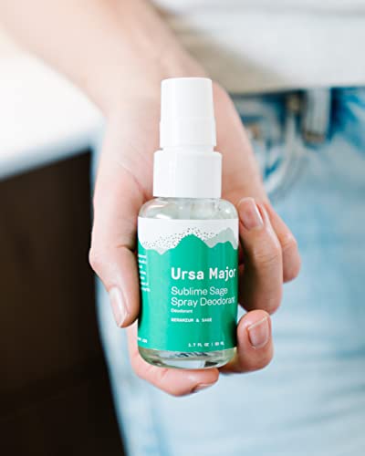 Ursa Major Sublime Sage Deodorant - Neutralizes Odor, Aluminum-Free, Vegan - 1.79 oz