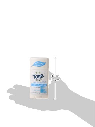 Tom's of Maine Natural Deodorant Stick - 24-Hour Odor Protection, Aluminum Free - 2.25oz