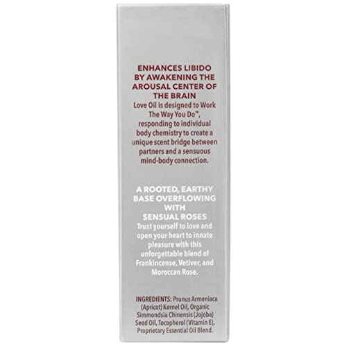 Good Clean Love Body Oil - Natural Aphrodisiac, Intimate Massage Oil, Exotic Rose Scent - 30mL