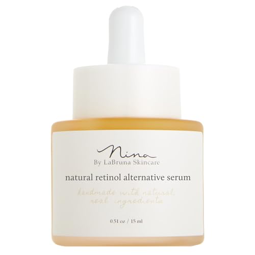 Natural Retinol Alternative Face Serum - Reduces Aging Signs, Antioxidant-Rich Ingredients - 1oz