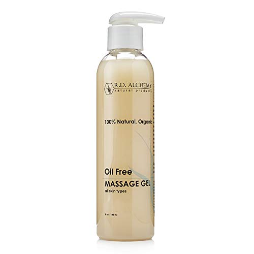 RD Alchemy Massage Gel - Oil-Free, Soothing Lavender & Aloe - Lightweight, 6oz