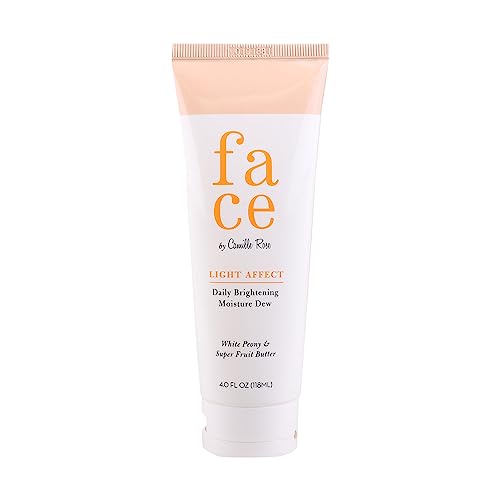 Camille Rose Face Moisturizer - Brightens & Hydrates with Aloe Vera, Shea Butter - 4 fl oz