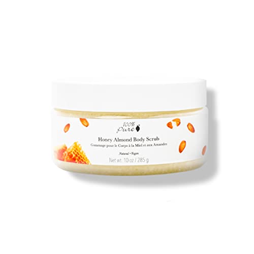 100% PURE Body Scrub - Deeply Nourishing & Exfoliating for Radiant Skin - Vegan - 10oz