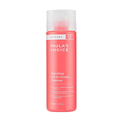Paula's Choice Facial Cleanser - Hydrating Gel-to-Cream, Anti-Pollution Protection - 6.7oz