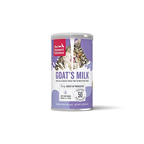 The Honest Kitchen Goat's Milk Supplement for Cats - Probiotics for Digestive Health - 5.2oz