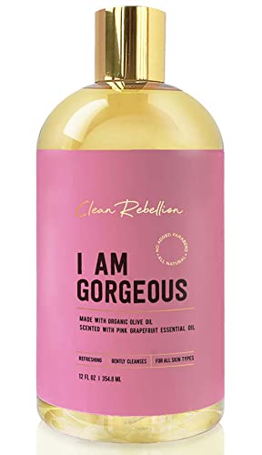 CLEAN REBELLION Castile Soap Set - Gently Cleanses with Organic Olive Oil & Grapefruit - 8oz