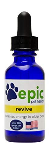 Revive Pet Supplement - Increases Energy for Older Pets, Natural Electrolyte, Odorless - 1oz