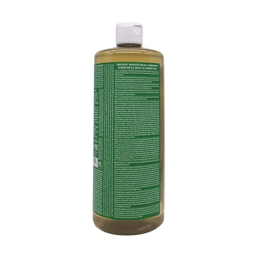 DR BRONNERS Body Soap - Organic Almond Formula, Fair Trade, Cruelty-Free - 32 fl oz