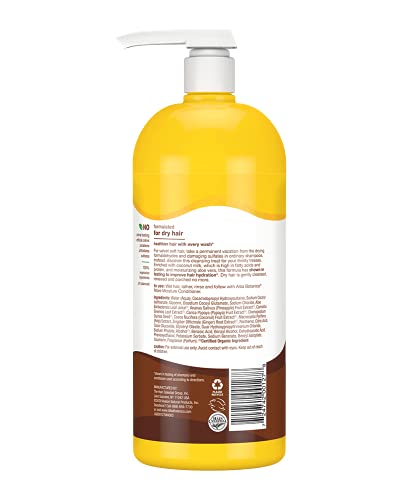 Alba Botanica Shampoo - Hydrating Coconut Milk Formula, 100% Vegetarian - 32 oz