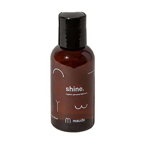 Maude Shine Personal Lubricant - Hydrating Aloe Vera, pH Balanced, Vegan - 2 oz