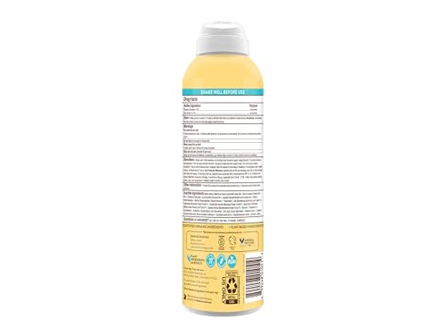 Babo Botanicals Mineral Sunscreen Spray SPF 50 - Zinc & Titanium Dioxide, Fragrance-Free - 6oz