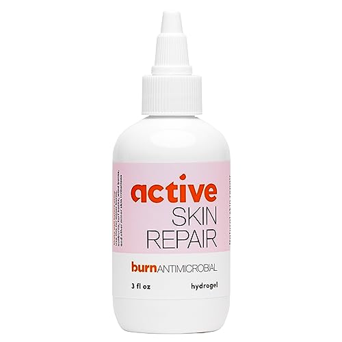 Active Skin Repair Burn Hydrogel - Natural Pain Relief, Non-Toxic, Medical Grade - 3 oz