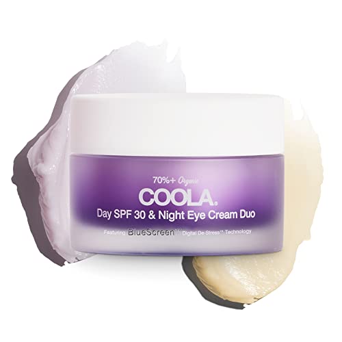 COOLA Face Moisturizer - SPF 30 Protection, Resveratrol & Vitamin C, 0.8 Fl Oz