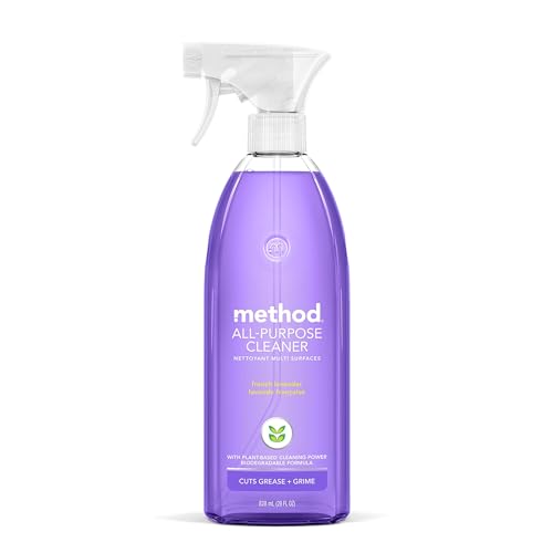 Method All-Purpose Cleaner - Plant-Based, Cruelty-Free, Lavender Scent - 28oz Recycled Bottle