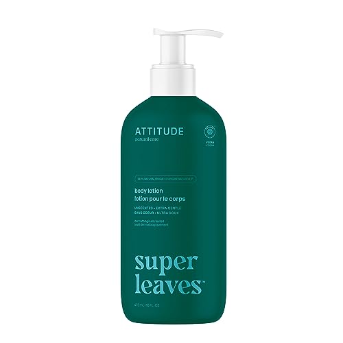 ATTITUDE Body Lotion - EWG Verified, Hydrating, Vegan & Gentle Formula - 16 Fl Oz