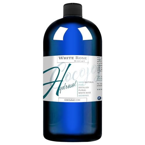 Dr Joe Lab White Rose Water Hydrosol - Hydrating Facial Mist for All Skin Types - 32oz