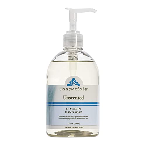 Clearly Natural Essentials Hand Soap - Unscented, Hypoallergenic, Gluten-Free - 12oz