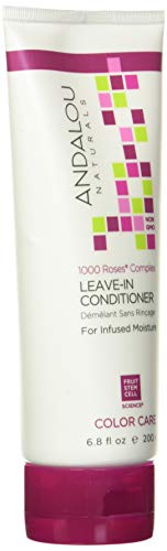 Andalou Naturals Leave-In Conditioner - Infuses Moisture, Enhances Color Care - 6.8 Fl Oz