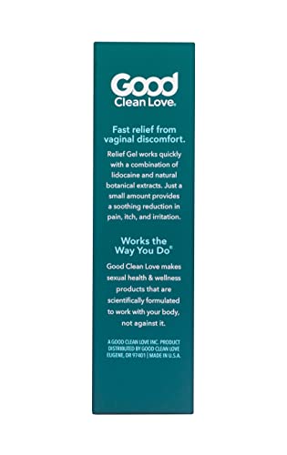 Good Clean Love Feminine Care Set - Fast-Acting Pain Relief, Botanical Ingredients - 1 Oz